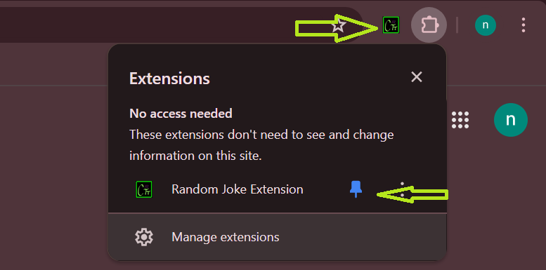 Chrome Extension Development: Design & Deploy Roadmap 5 Diagram pointing to demo chrome extensions.