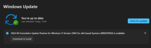 Windows 11 KB5037853