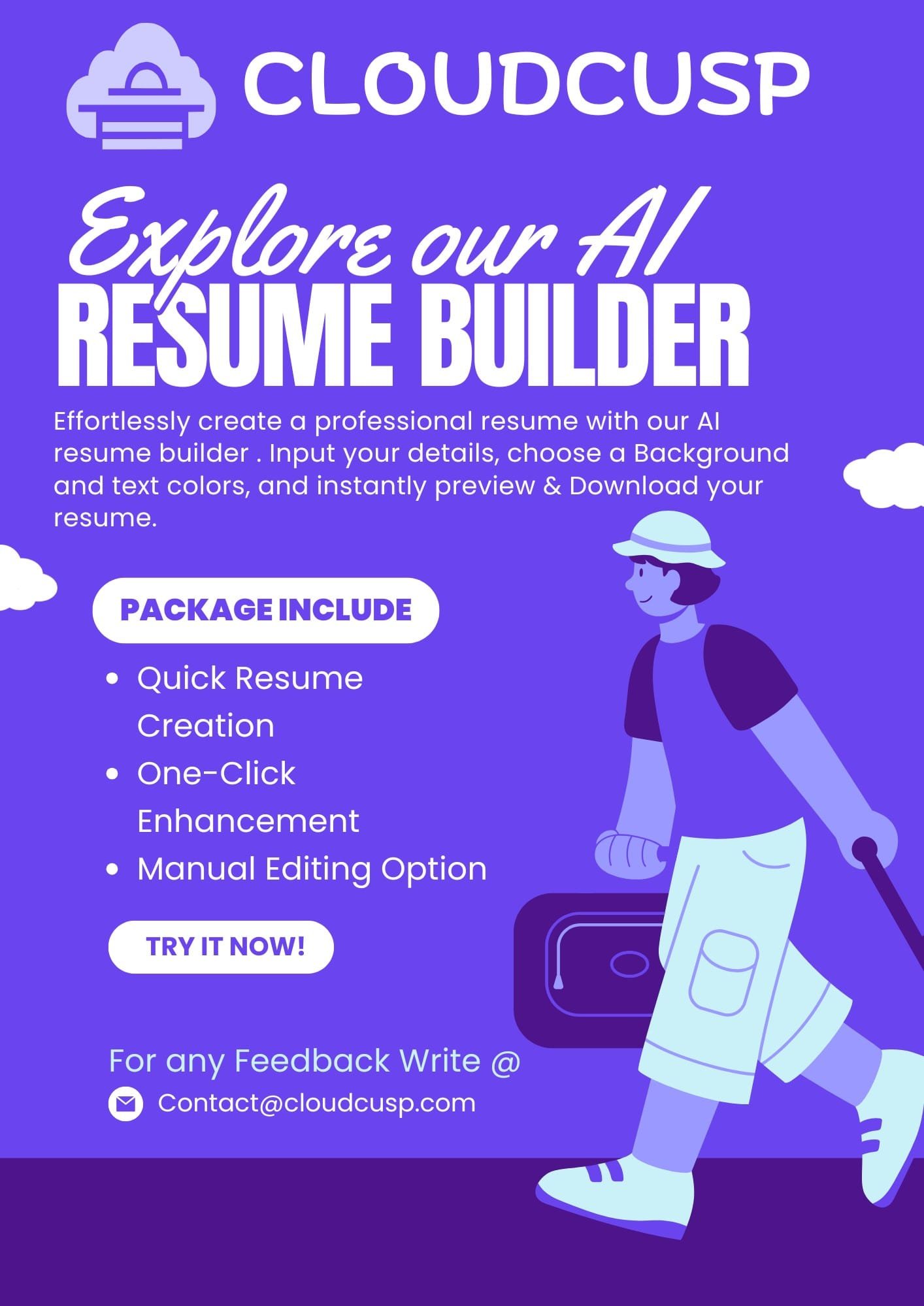 CloudCusp AI Resume Builder