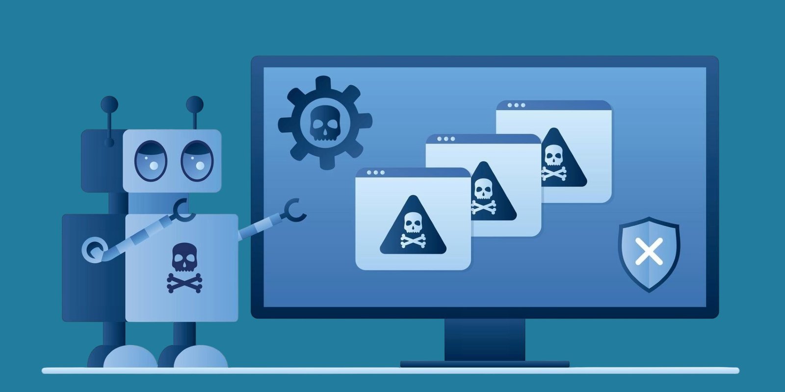 Risks of agentic Ai illustrations