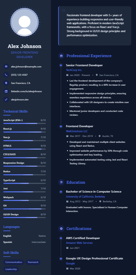 Online AI Resume Builder || Quick CV Maker With easy to use Templates 1 resumet1