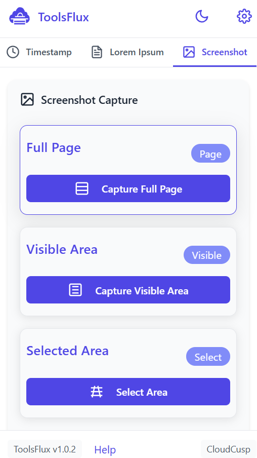 ScreenShot by CloudCusp