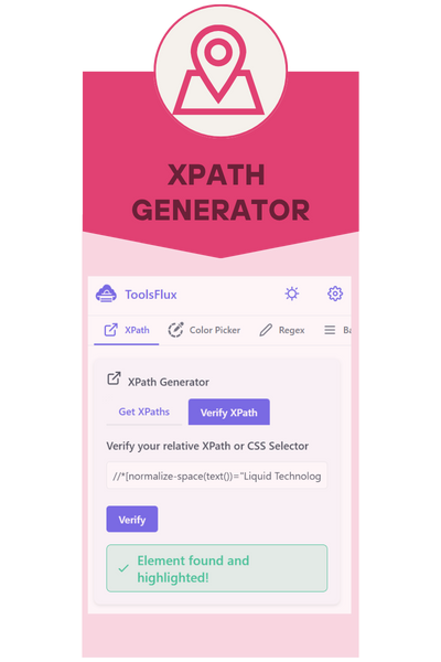 ToolsFlux 10 Xpath generator by cloudcusp