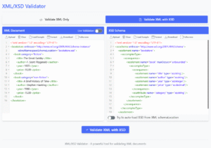 Advanced Online XSD Validator: XML against Schema Validation Tool 1 xsd val light