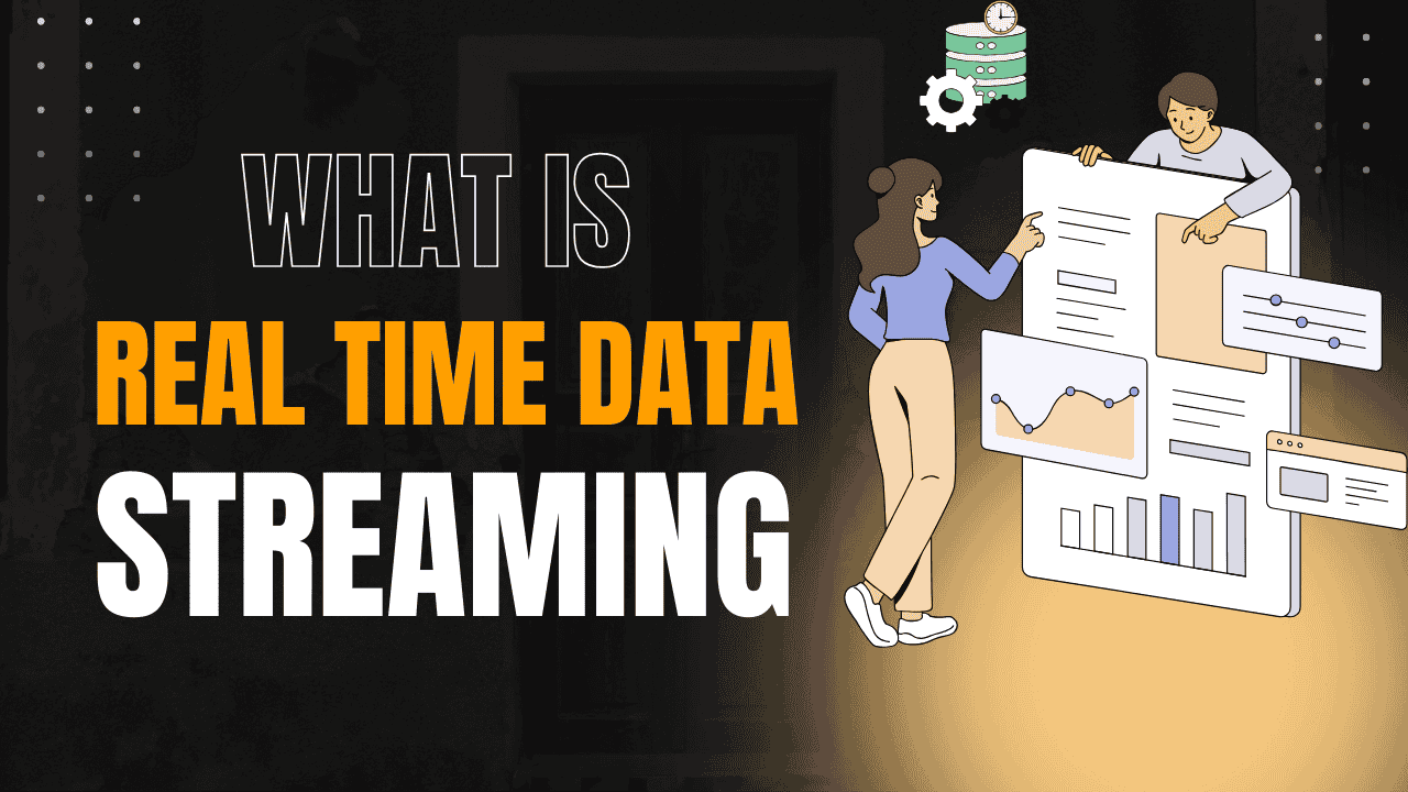 real-time data streaming illustration