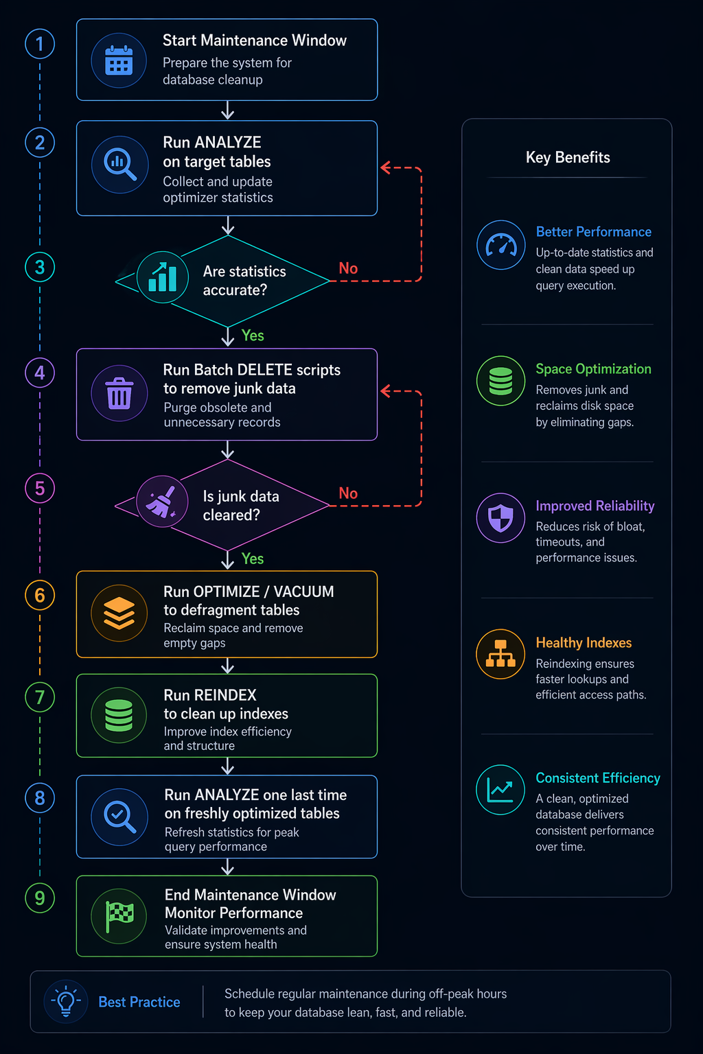 database maintanance