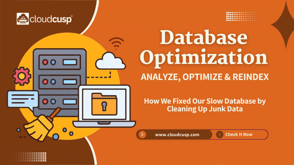 How We Cleared Database Junk Using ANALYZE, OPTIMIZE & REINDEX (And How to Fix Yours)