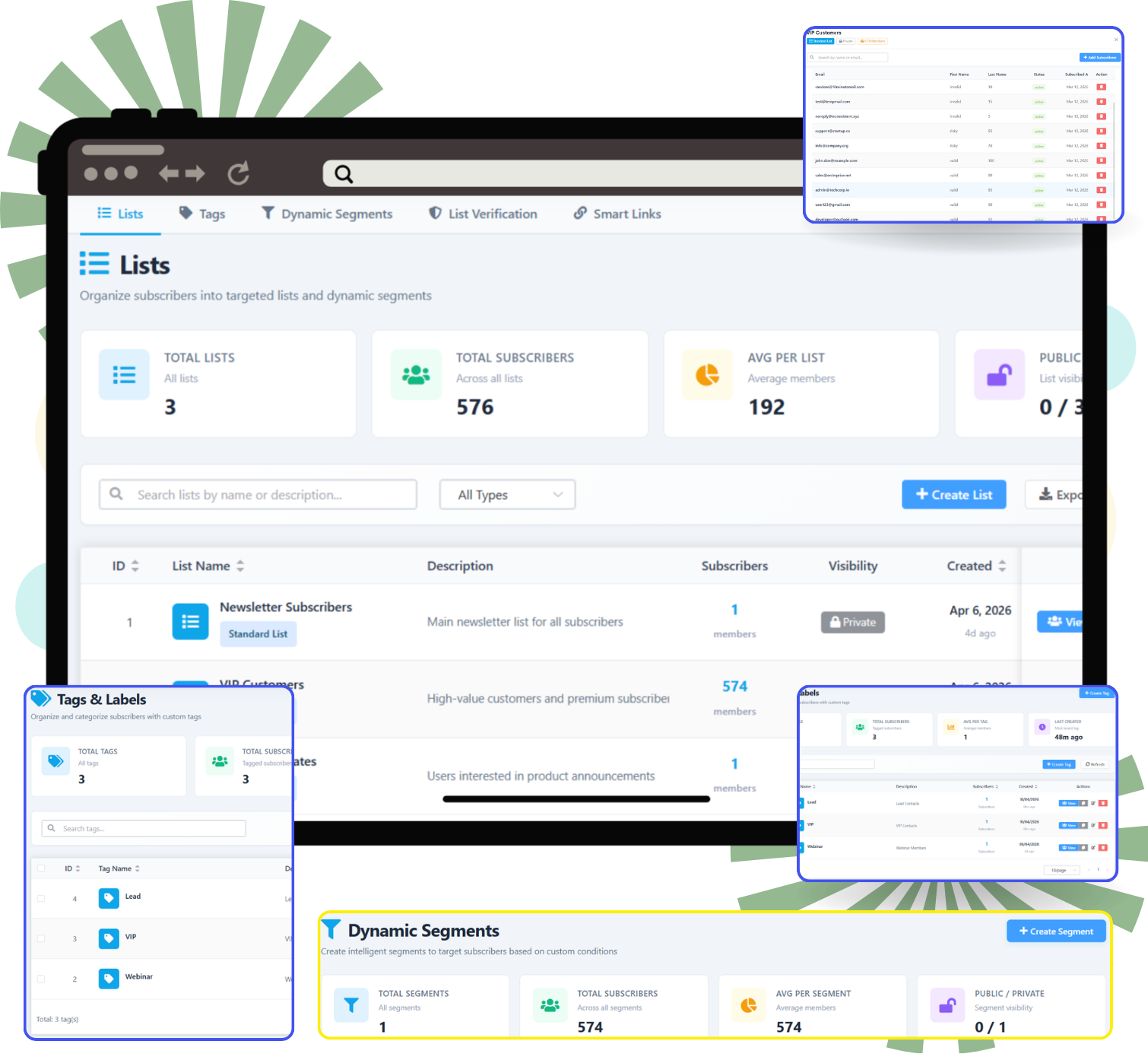 Cloudcusp mailer segmentation