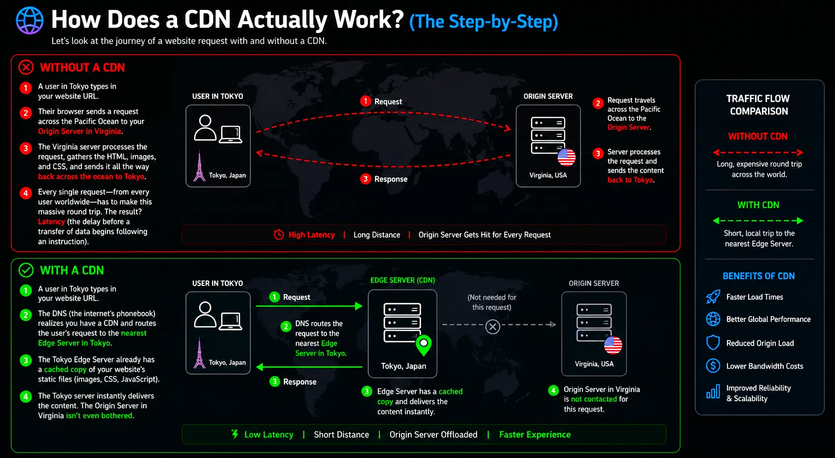 how cdn actually works