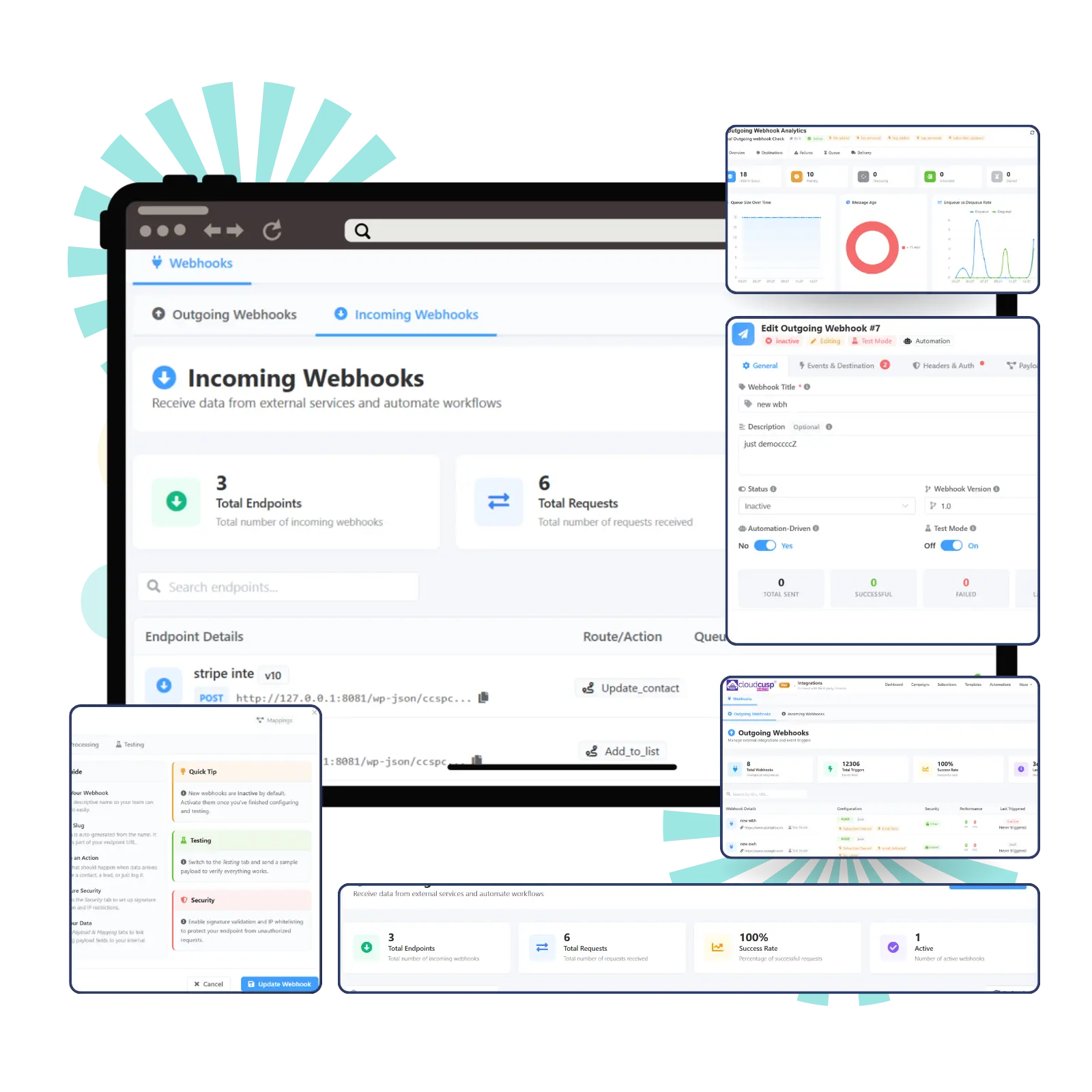 Mailer-One stop solution for all wordpress marketing 14 Cloudcusp Mailer webhooks
